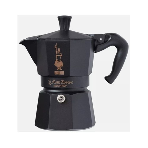 CAFETERA BIALETTI MOKA 6TZAS BLACK STAR EDITION